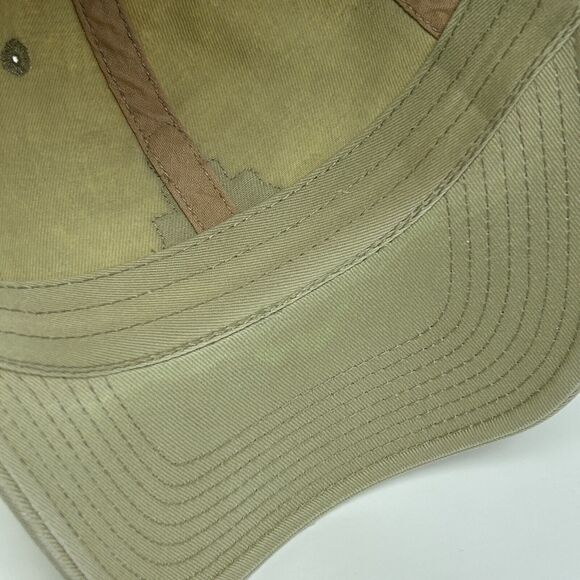 Shinnecock Hills Golf Club Dad Hat Baseball Cap Golfing Golfer Strapback Beige - Picture 5 of 12